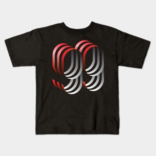 99 - Red Kids T-Shirt